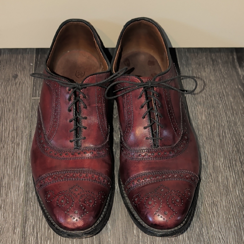 Allen Edmond's Strand Captoe Oxford Oxblood 11D